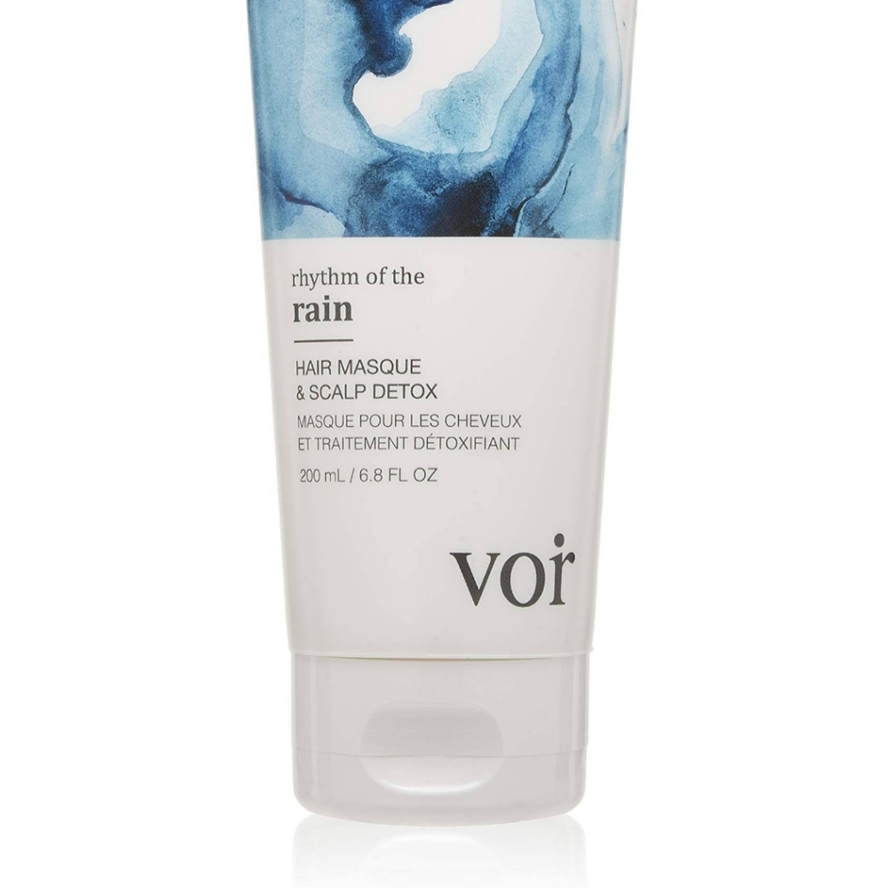 Voir.  Rhythm of the Rain.   Hair masque & scalp detox.  6.8 fl oz